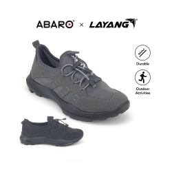 women Running Sport Shoes SPA660R1 Black | Grey